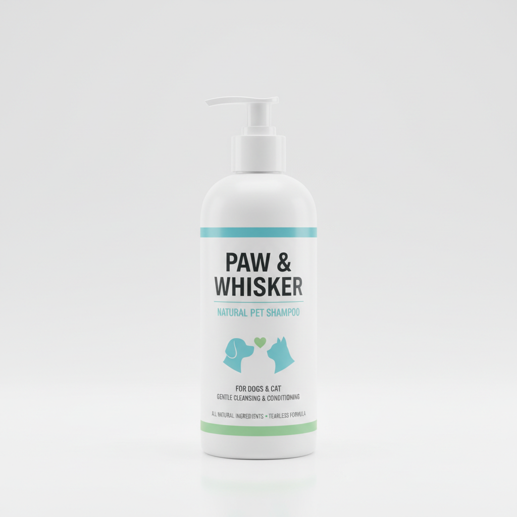 Champô natural para pets